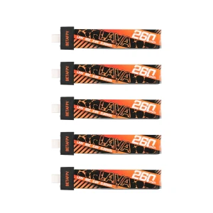 BetaFPV LAVA 1S 260mAh 3.8V HV 80C BT2.0 (x5)