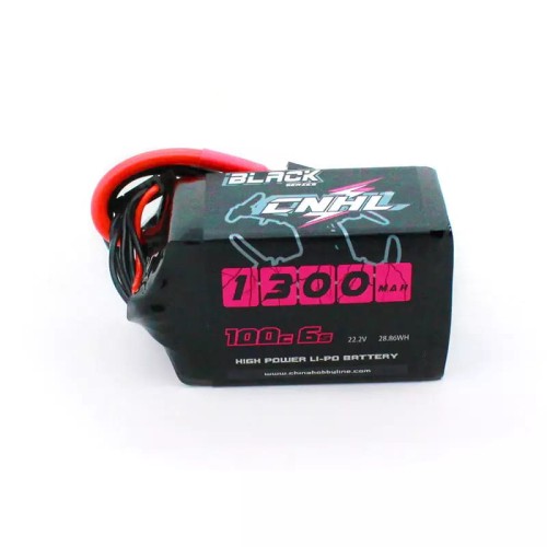 CNHL LiPo 6S 1300mAh 22.2V 100C XT60 Black Series
