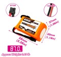 CNHL LiPo 4S 650mAh 14.8V 70C XT30U MiniStar