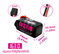 CNHL LiPo 4S 1300mAh 14.8V 100C XT60 Black Series