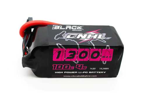 CNHL LiPo 4S 1300mAh 14.8V 100C XT60 Black Series