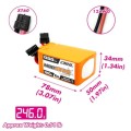 CNHL LiPo 6S 1300mAh 22.2V 120C XT60 MiniStar