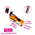 CNHL LiPo 3S 550mAh 11.4V HV 70C XT30U MiniStar.webp