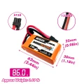 CNHL LiPo 3S 850mAh 11.1V 70C XT30U MiniStar 1.webp
