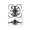 Flylens 85 HD O4 2S Whoop FPV Drone - Flylens 85 O3lite\O4 Drone kit (without O4) - ELRS 2.4g