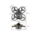 Flylens 75 HD O4 2S Whoop FPV Drone - Flylens 75 O3lite\O4 Drone kit (without O4) - ELRS 2.4g