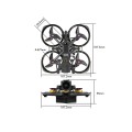Flylens 75 HD O4 PRO 2S Whoop FPV Drone V1.3 - Flylens 75 O4 PRO Drone kit (without O4 PRO) - ELRS 2.4g