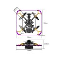 Flytimes 85 HD O4 PRO 2S Micro FPV Drone - Flytimes 85 drone kit (without O4 PRO) - ELRS 2.4g