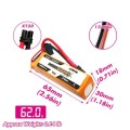 CNHL LiPo 4S 450mAh 14.8V 70C XT30U MiniStar