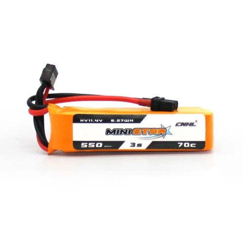 CNHL LiPo 3S 550mAh 11.4V HV 70C XT30U MiniStar
