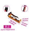 CNHL LiPo 2S 550mAh 7.6V HV 70C XT30U MiniStar