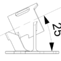 HDZERO LUX camera canopy for Mobula6 and Mobula7 FREESTYLE HD - zdjęcie 6
