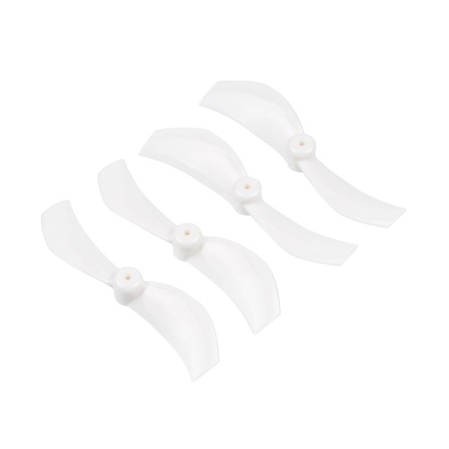 Gemfan 40mm 2-Blade Propellers (1.0mm Shaft 4PCS) - White