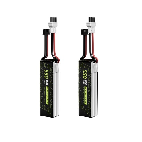 Explorer 2S 550mAh LiHV 80C (x2)