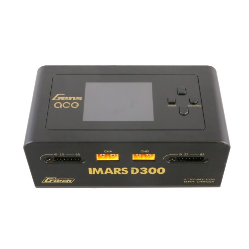 Ładowarka Gens Ace iMars D300 G-Tech AC/DC 300W/700W Black - 1