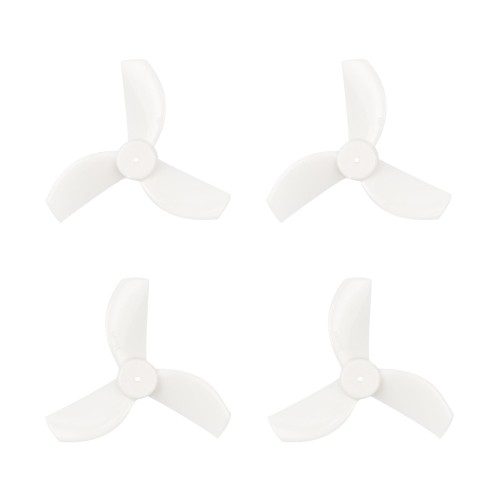 Gemfan 35mm 3-Blade Propellers (1.0mm Shaft 4PCS) - White