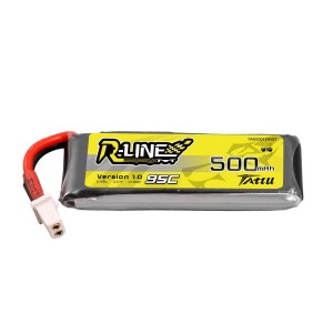 Tattu R-Line 1S 500mAh 3.7V 95C BT2.0