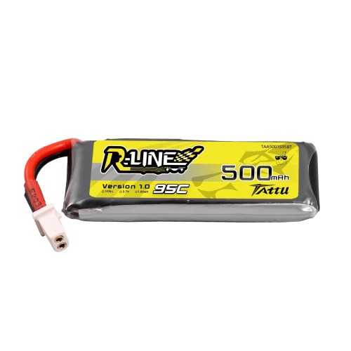 Tattu R-Line 1S 500mAh 3.7V 95C BT2.0 - 1