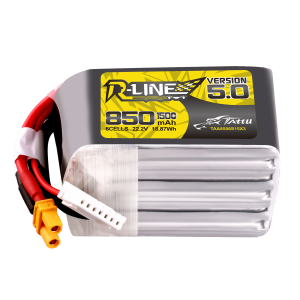 Tattu R-Line V5.0 6S 850mAh 22.2V 150C XT30