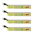 CNHL LiPo 1S 350mAh 3.8V HV 75C BT2.0 Pizza Series