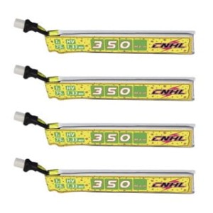 CNHL LiPo 1S 350mAh 3.8V HV 75C BT2.0 Pizza Series