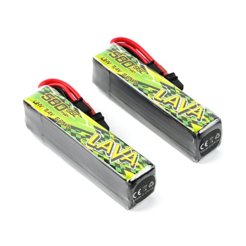 BetaFPV LAVA II 3S 680mAh 11.4V HV 95C XT30 (x2) - 1