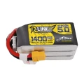Tattu R-Line Version 5.0 1400mAh 22.2V 150C 6S Lipo Battery Pack with XT60 Plug - 1