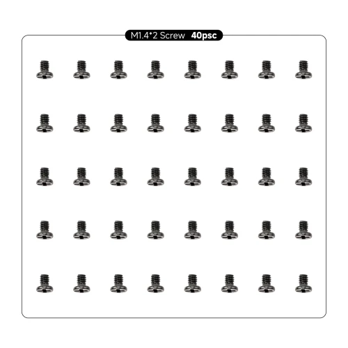 Śrubki do silników Meteor/Air M1.4*2 (40 szt) - 1