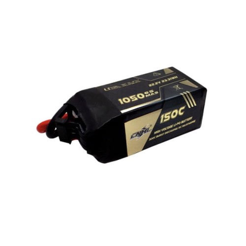 CNHL LiPo 6S 1050mAh 22.2V 150C XT60 Ultra Black