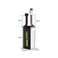 Flywoo Explorer 3S 1000mAh LiHV 80C (x2) - 2