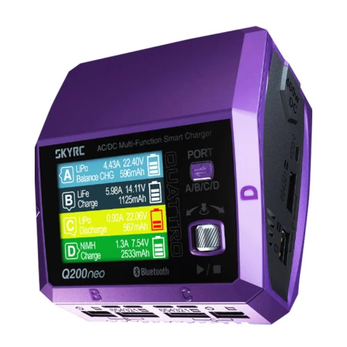 Ładowarka SKYRC Q200neo 4-kanałowa 400W - 1
