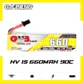 GNB LiPo 1S 660mAh 3.8V HV 90C złącze A30 pigtail