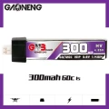 GNB LiPo 1S 300mAh 3.8V HV 60C PH 2.0 plastic head