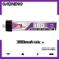 GNB LiPo 1S 380mAh 3.8V HV 60C PH 2.0 plastic head