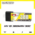 GNB LiPo 1S 380mAh 3.8V HV 90C PH 2.0 plastic head