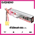 GNB LiPo 2S 450mAh 7.6V HV 80C XT30 long type