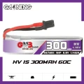 GNB LiPo 1S 300mAh 3.8V HV 60C złącze A30 pigtail