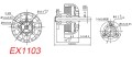 Silnik Happymodel EX1103 KV11000