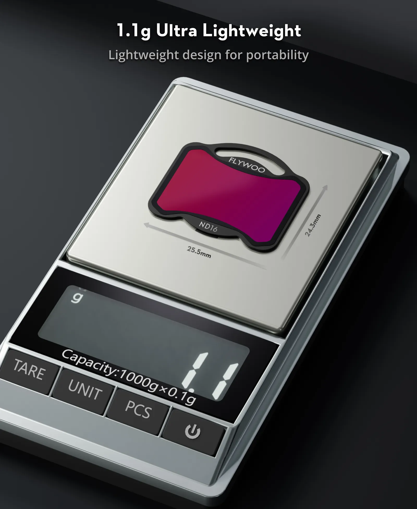 Flywoo filtry nd dji o4 pro