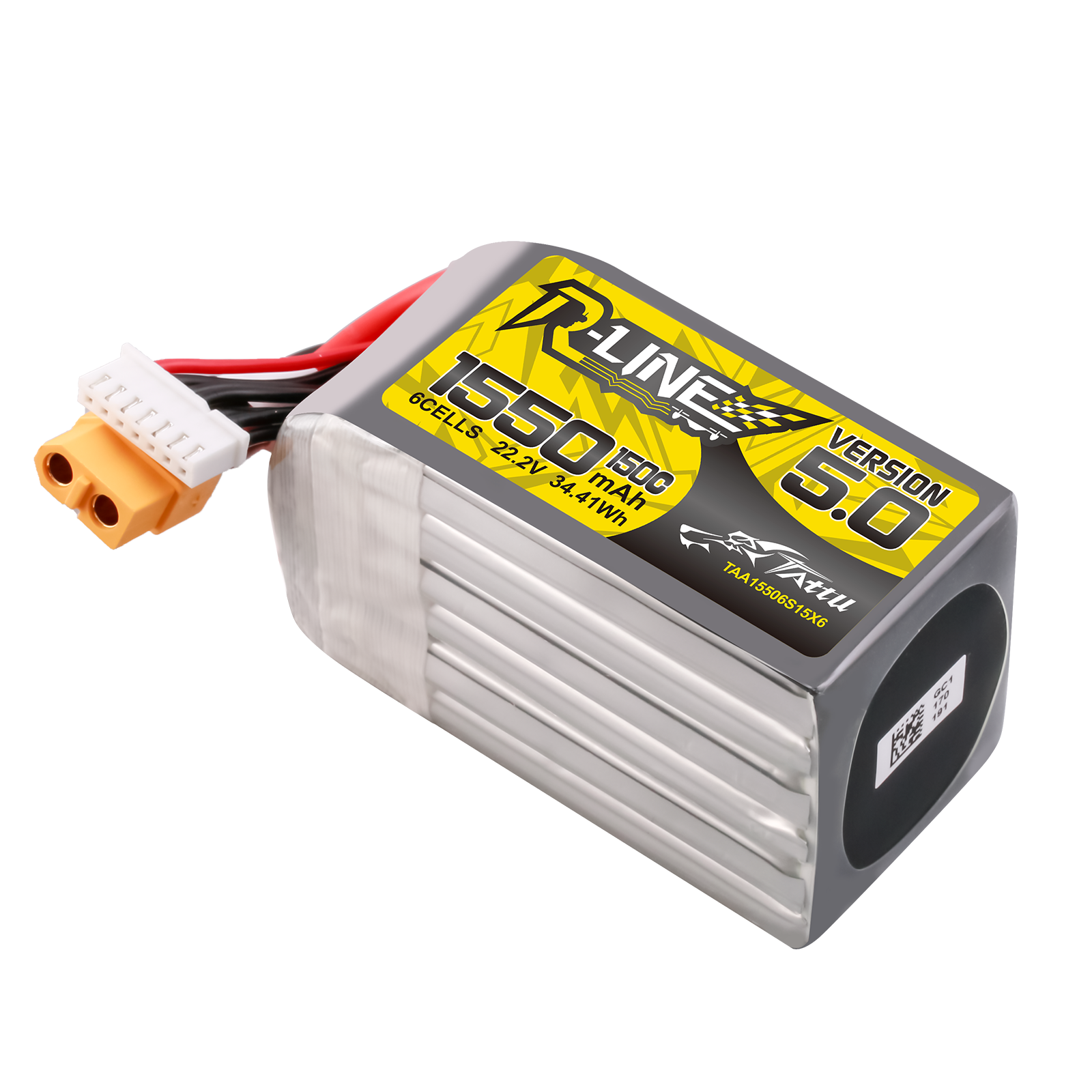 TATTU 6S Lipo Battery 1050mAh 22.2V 150C