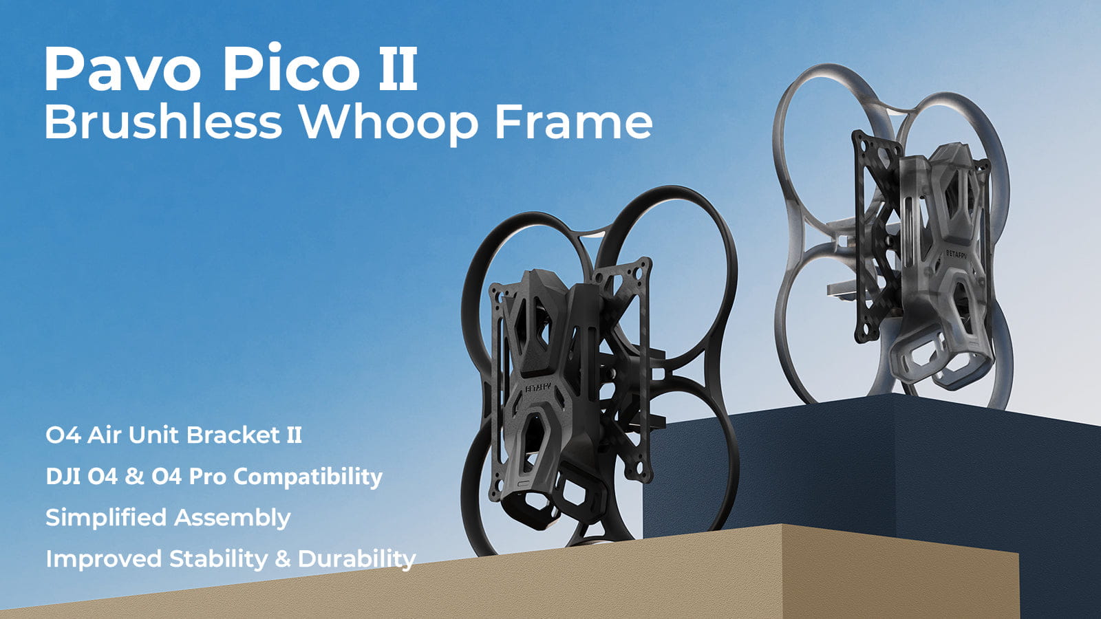 Pavo Pico II Brushless Whoop Frame