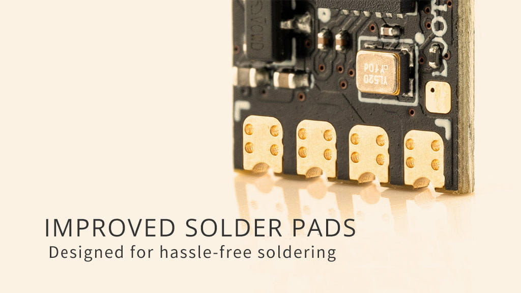 RP2 ExpressLRS 2.4 GHz Nano Receiver – detale