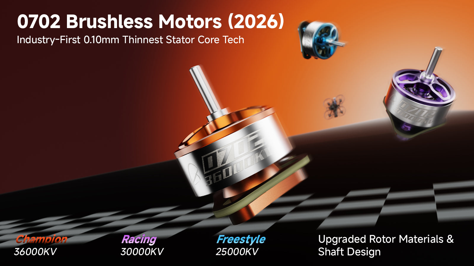 0702 Brushless Motors (2026)