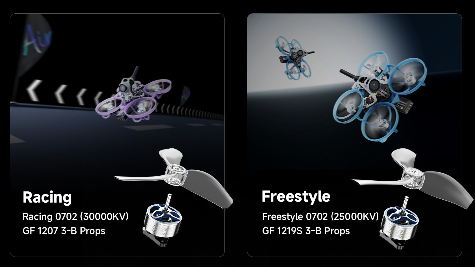 Air65 II Brushless Whoop Quadcopter racing and freestyle