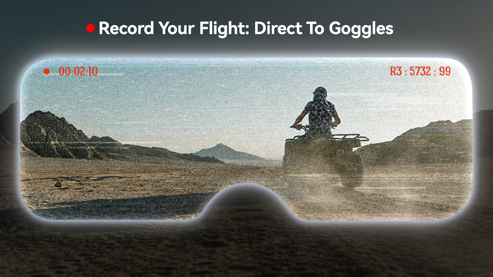 VR04 FPV Goggles record your flight