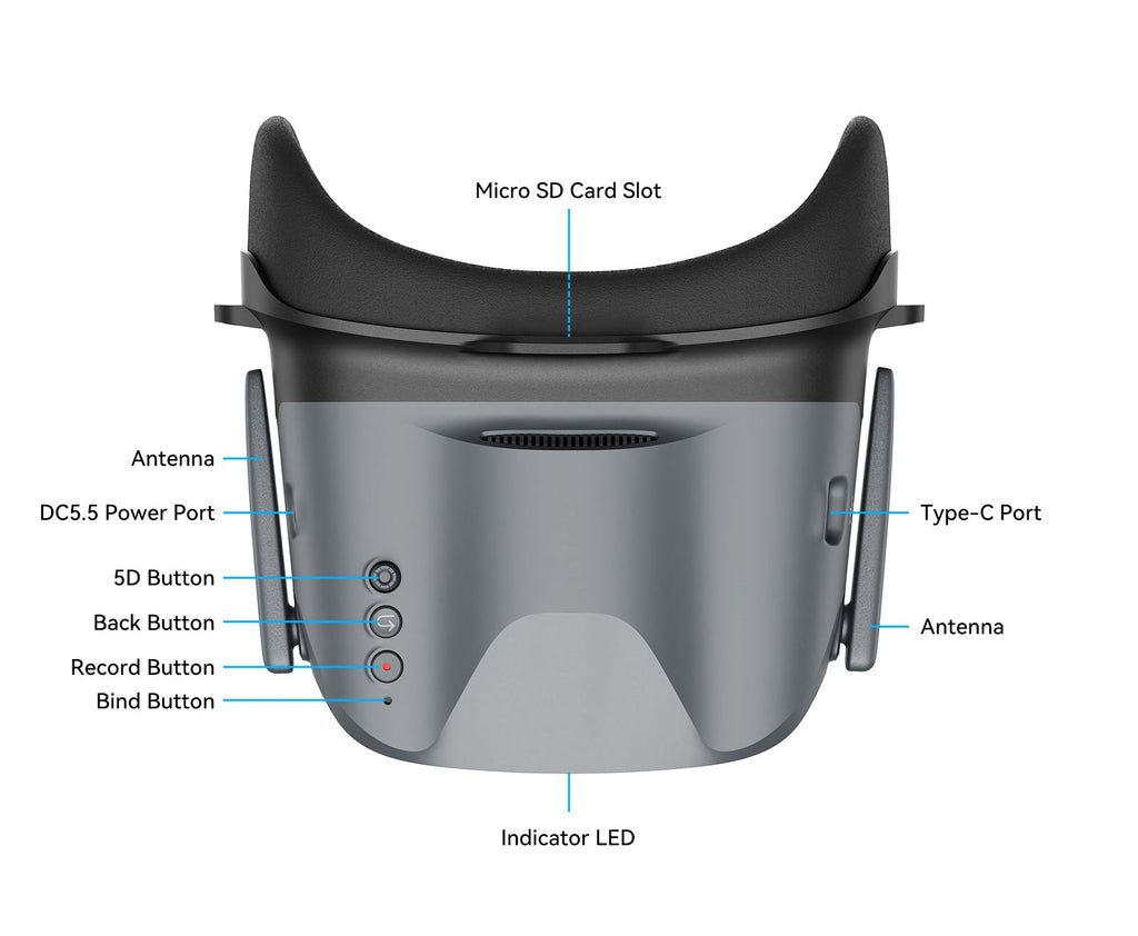 VR04 HD FPV Goggles