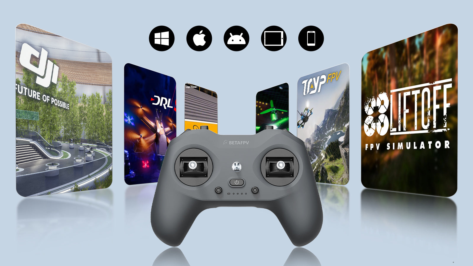 LiteRadio 4 - kompatybilny z większością symulatorów